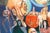 Francis Littna Last Supper, C. 1960 Signed Oil on Canvas - Modernist Religious For Sale - Image 10 of 11