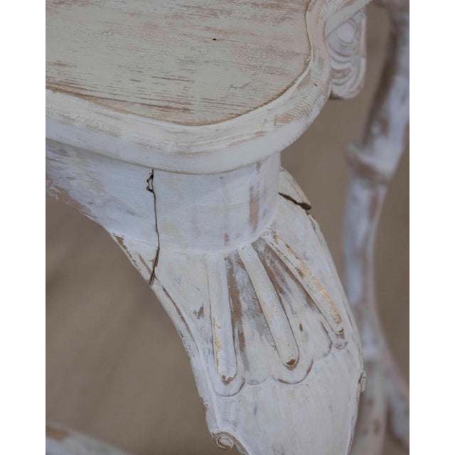 Gustavian (Swedish) Swedish 19th Century Carved Table For Sale - Image 3 of 11