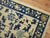 Ivory Blue Chinese 20th Century Throw Rug - 3' x 5'10" For Sale - Image 4 of 6