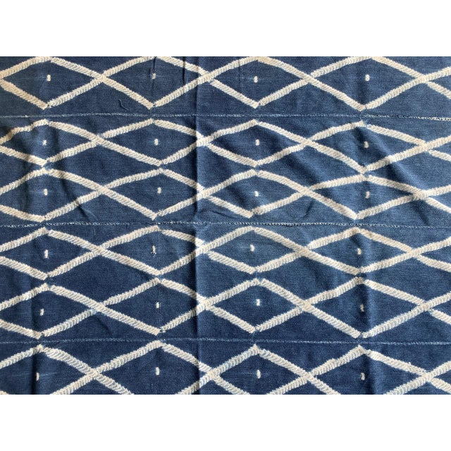 Andrianna Shamaris Antique Indigo Mali Textile For Sale - Image 4 of 18