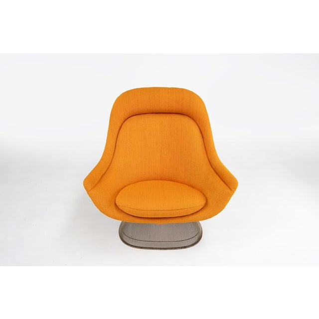 Set of Model 1705 Easy Chair and Ottoman by Warren Platner for Knoll, 1966 For Sale - Image 6 of 18