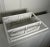 This vintage case good unit consists of white wicker with two shelves and towel bar. This would make a great addition to...