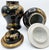 Pair of Mirror Black Chinese Ginger Jars For Sale In Los Angeles - Image 6 of 6