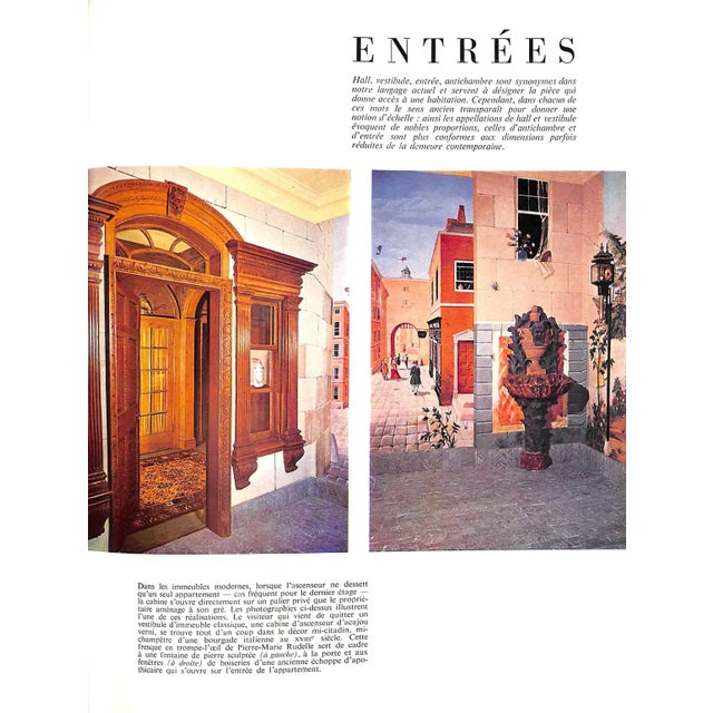 "Plaisir De La Maison Entrees Salons Bureaux" De Hillerin, Jean [Editeur] For Sale - Image 9 of 9