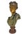 Carrier-Belleuse Patinated Plaster Female Bust For Sale - Image 4 of 7