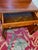 Wood Antique Wash Stand With Backsplash For Sale - Image 7 of 7