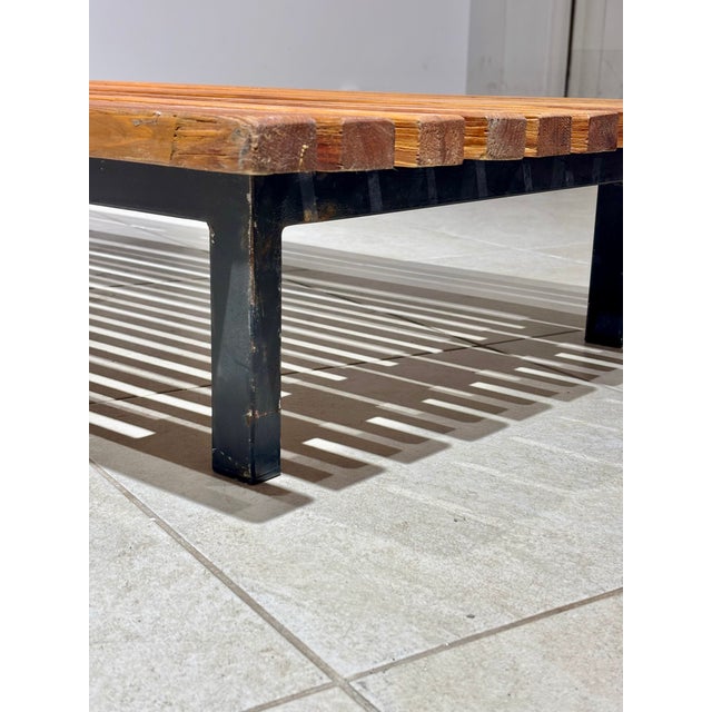 Cansado Bench by Charlotte Perriand, 1954 For Sale - Image 10 of 12
