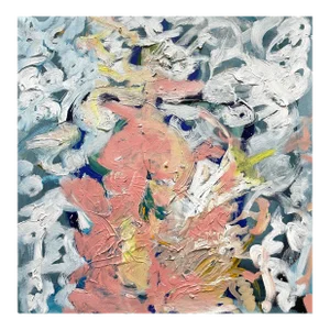 Matthew Izzo Oil Painting on Canvas, Titled Listening