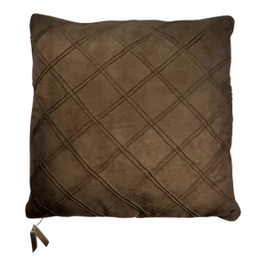 2000s New Faux Suede Pillow