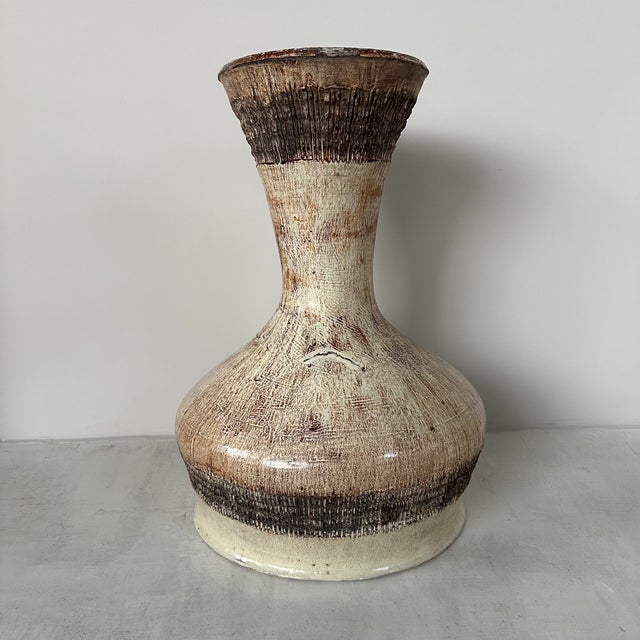 1970s Vintage Ceramic Flowerpot by Magda Szemlér, 1970s For Sale - Image 5 of 8