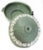 Wedgwood Queens Ware covered casserole in the rare Celadon pattern. 10" handle to handle, without lid 2 7/8" high, with...