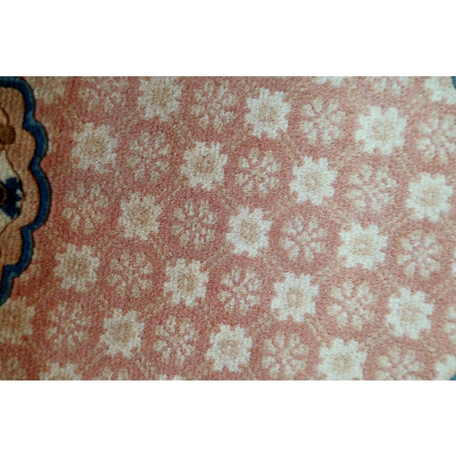 1930s, Antique Chinese Art Deco Rug 2 X 4' For Sale - Image 4 of 12
