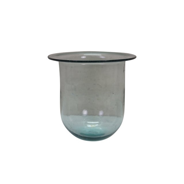 Traditional Hand Blown Glass Cloche Apothecary Bell Jar Display Dome Terrarium 10" For Sale - Image 3 of 12