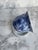 1980s Blue and White Flowers Porcelain Planter For Sale - Image 4 of 13