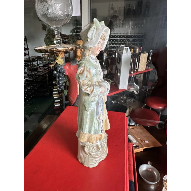 Romantic Porcelain Statuette from Sévres, 1800s For Sale - Image 3 of 6