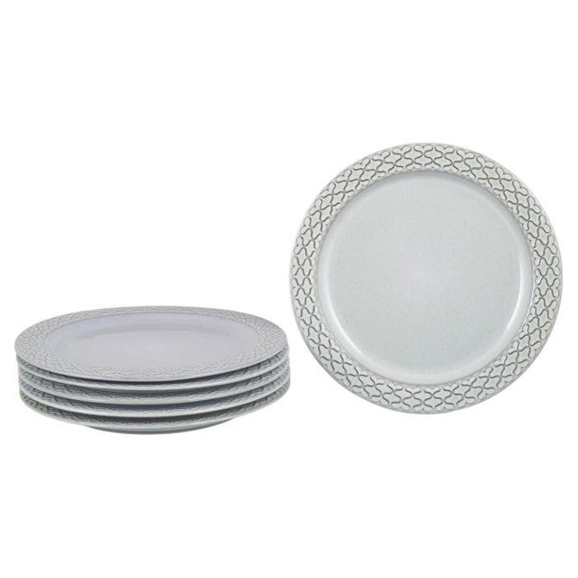 1970s Dinner Plates by Jens Harald Quistgaard for Kronjyden / Bing & Grondahl, 1970s, Set of 6 For Sale - Image 5 of 5