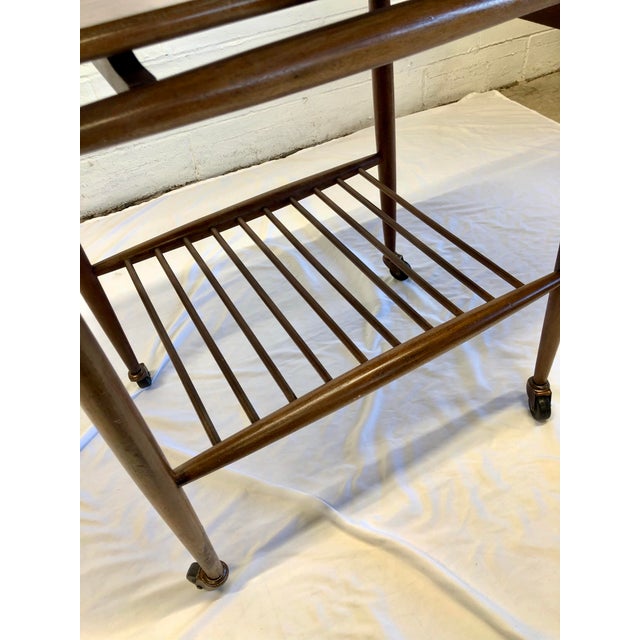 Mid 20th Century In Style of Arthur Umanoff Bar Cart For Sale - Image 9 of 12