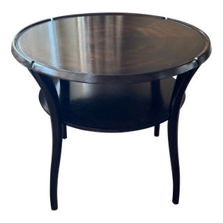 George Brin for Moserform Rare Sabina Side Table in Black Walnut For Sale