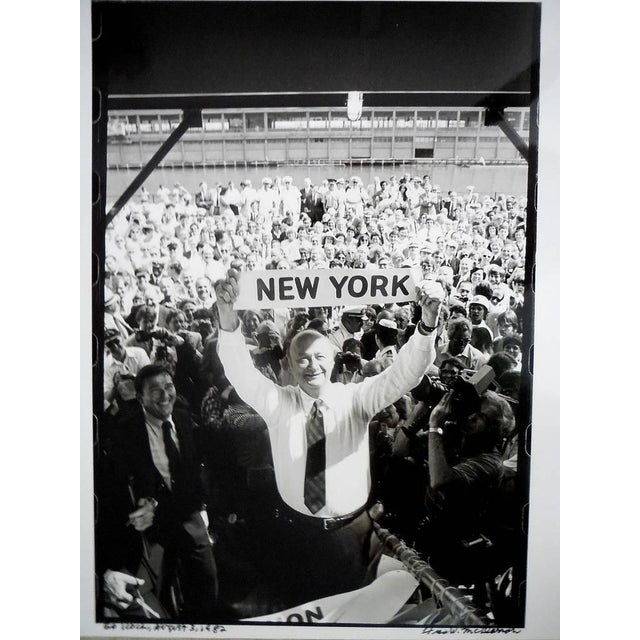1980s Fred McDarrah, Ed Koch, 1982 For Sale - Image 5 of 5