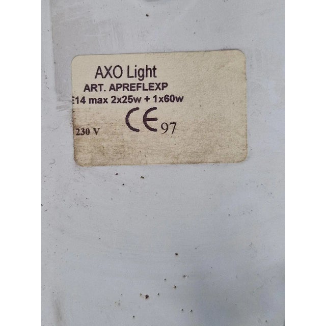 Italian Modern Mirror Wall Lamp from Axo, 1990s For Sale - Image 13 of 14