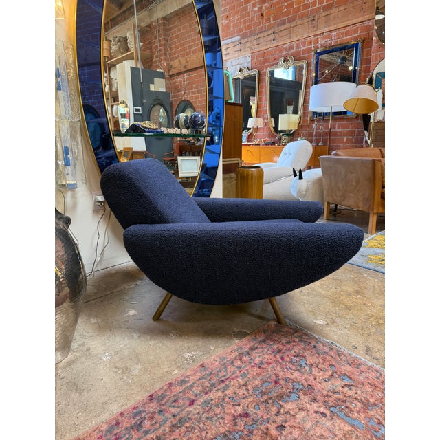 1970s Mid Century Italian Armchairs in Style of Zanuso 1960 For Sale - Image 5 of 9