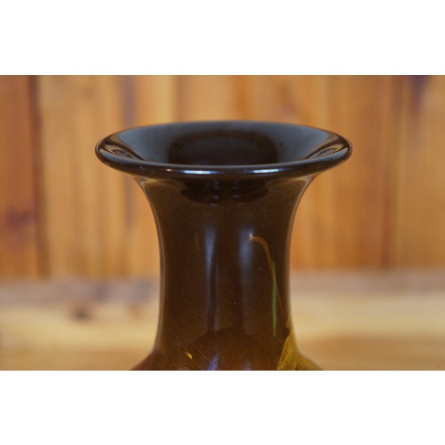 Antique 1901 Art Nouveau Rookwood Irene Bishop Oak Leaf Vase Urn For Sale - Image 11 of 11