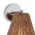 Transitional Kismet Scalloped Hanging Sconce, Polished Nickel For Sale - Image 3 of 6