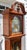 Howard Miller Cherry Grandfather Clock Mechanical Triple Weight Pendulum For Sale - Image 10 of 18