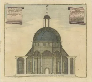 New Dutch Church of Batavia Jakarta, 1744, Paper