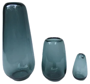 Vases by Wilhelm Wagenfeld for WMF Geislingen, 1950s, Set of 3