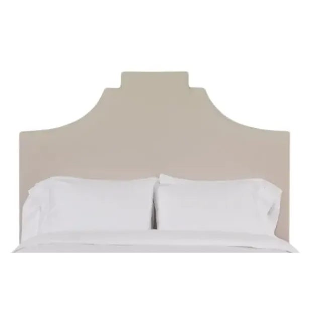 Nadine California King Headboard, Gelam Linen For Sale