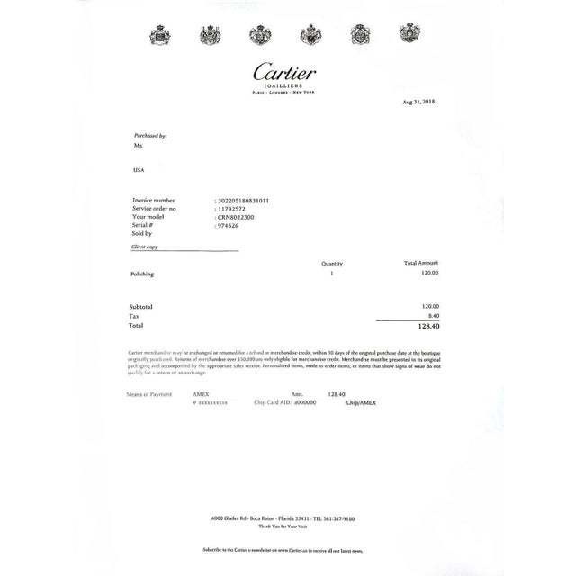 Cartier Diadea Diamond 18k Yellow Gold Earrings For Sale In Miami - Image 6 of 6