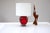 Mid-Century Modern Red Crystal Glass Lamp by Börne Augustsson for Åseda For Sale - Image 3 of 14