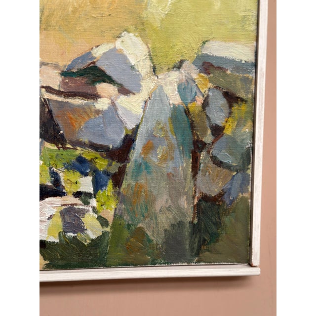 Rolf Ingvar Karlsson, Stenmur På Alvaret, 1950s, Oil on Canvas, Framed For Sale - Image 9 of 18