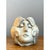 Contemporary Vintage Sculptural Stoneware Face Planter For Sale - Image 3 of 12
