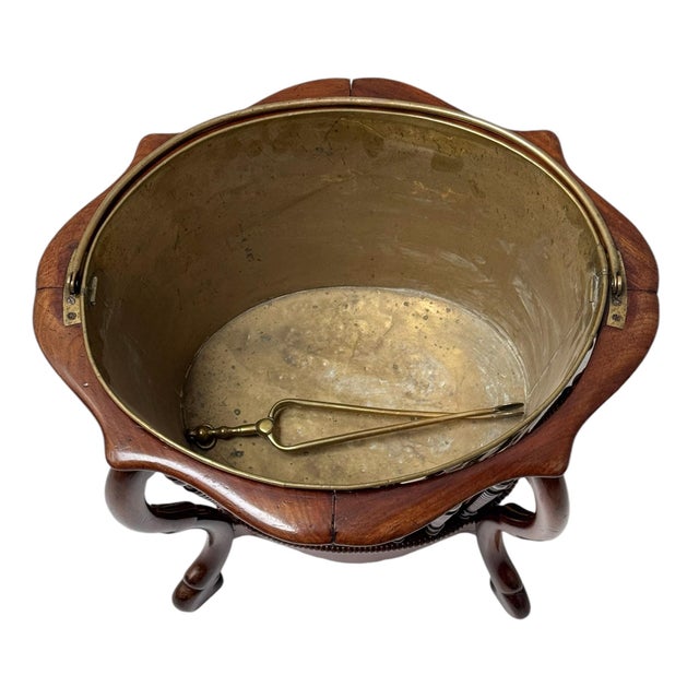 Dutch Victorian Walnut Tea Stove, 1870s For Sale - Image 6 of 11