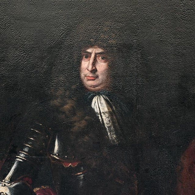 Painting: “portrait of the king of sardinia, victor amadeus ii of savoy” by jacob van schuppen (1670–1751, netherlands),...