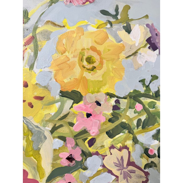 Floral Bouquet Painting For Sale - Image 13 of 13