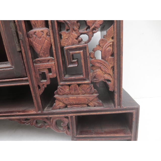 Antique Chinese Home Buddha Altar House For Sale - Image 11 of 14