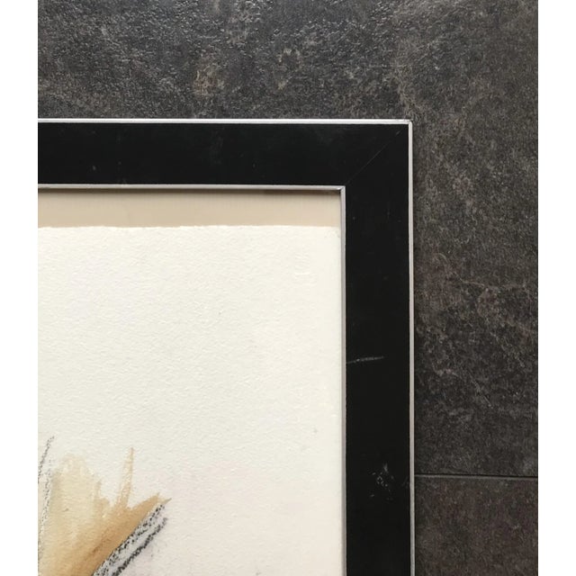 1980s Pierre Duc, Ruelle Animée, 1980, Watercolor & Pastel on Paper, Framed For Sale - Image 5 of 8