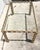 Mid-Century Modern Mid-Century Modern Feathered Interlocking Chain Link Coffee Table in Gold Finish For Sale - Image 3 of 10