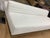 Custom Brand New Minotti Roger Back to Back Low Bench in Lionel Gesso fabric. Attached are photos of the bench with the...