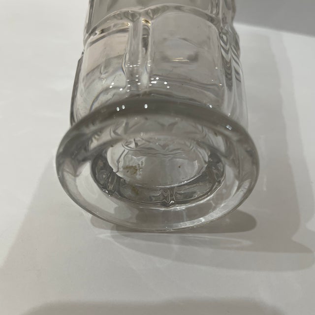 Vintage Glass Vase With Ram’s Head For Sale - Image 10 of 10