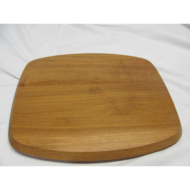 Dansk 1960s Dansk International Rectangular Torun Teak Cheeseboard, Made in Denmark For Sale - Image 4 of 6