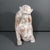 A striking vintage sitting monkey sculpture by Sarreid Ltd., marked Made in Spain on the underside. This large decorative...