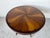 1980s Vintage Thomasville Ernest Hemingway Collection Inlaid Pinwheel Round Center Table With Drawers For Sale - Image 5 of 12