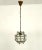 Italian Brass and Cut Glass Pendant Lamp, 1960s For Sale - Image 10 of 14