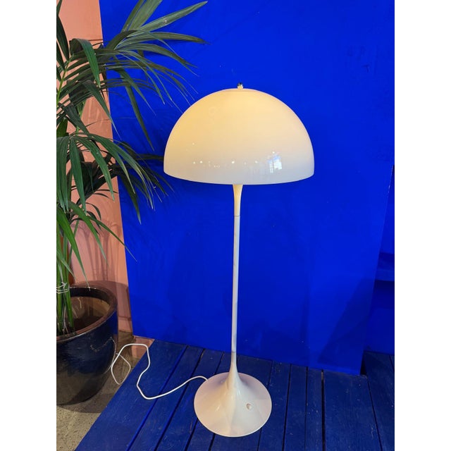 Vintage Space Age Panthella Floor Lamp by Verner Panton for Louis Poulsen For Sale - Image 9 of 9