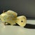 Mid 20th Century Mid 20th Century Hand Painted Blue and Gold Brushed Wood Triggerfish Decoy For Sale - Image 5 of 8