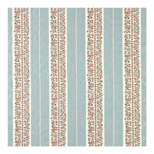 Sanderson Pergola Embroidery Fabric in Mineral Blue